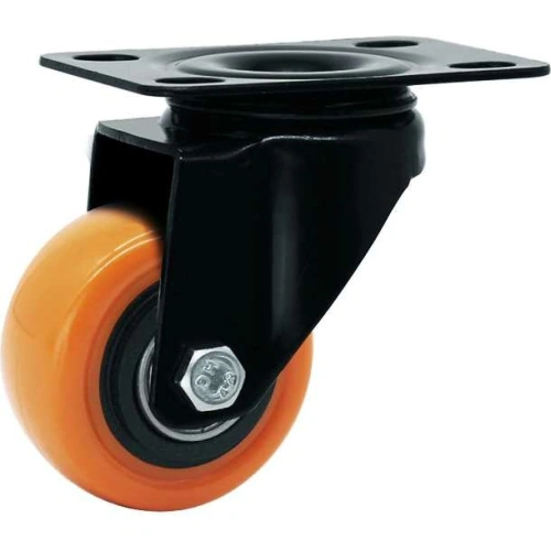 Колесо мебельное поворотное SCZ 25 50 мм (оранжевый) по ценам производителя в Уфе с доставкой по всей России