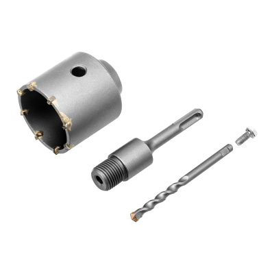 Коронка по бетону в сборе, М22 х 65 мм, SDS Plus Сибртех по ценам производителя в Уфе с доставкой по всей России