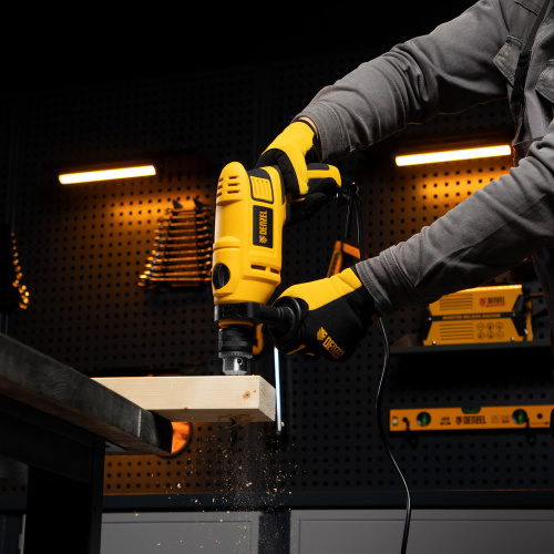 Дрель ударная ID-750, 750 Вт, 0-3000 об/мин, 48000 уд/мин Denzel по ценам производителя в Уфе с доставкой по всей России