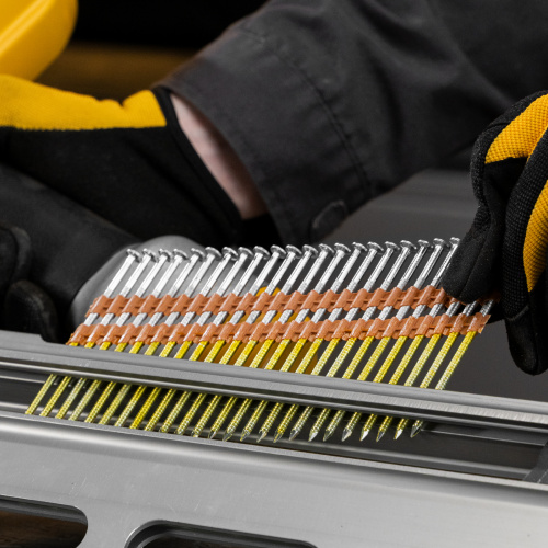 Гвозди для пнев. нейлера (оцинк.) длина - 90 мм, диам. - 3,05 мм, 2000 шт. Denzel по ценам производителя в Уфе с доставкой по всей России