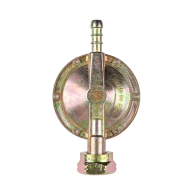 Редуктор пропановый с регулятором тип "ЛЯГУШКА" Foxweld (вход. гайка 21.8-14/1"LH, вых. 9мм) по ценам производителя в Уфе с доставкой по всей России