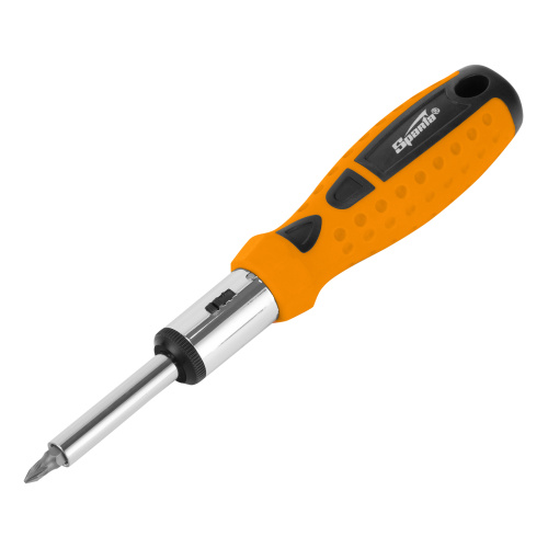 Отвертка реверсивная, набор бит, 10 шт, CrV Sparta по ценам производителя в Уфе с доставкой по всей России