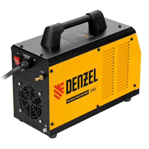 Аппарат инвертор. аргонодуговой сварки ITIG-200 DС Pulse Cold Weld, 200 А, ПВ 60% Denzel по ценам производителя в Уфе с доставкой по всей России