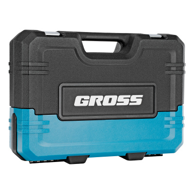 Набор инструментов, 1/4", 1/2", CrV, 120 зубьев, 76 предметов Gross по ценам производителя в Уфе с доставкой по всей России