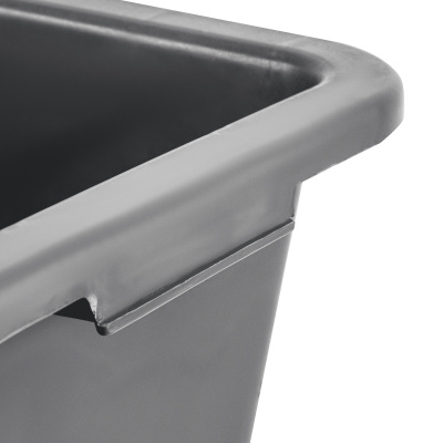 Таз прямоугольный строительный усиленный, 55 л Matrix по ценам производителя в Уфе с доставкой по всей России