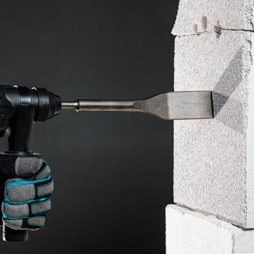 Зубило плоское, изогнутое 40 x 260 мм, SDS Plus Gross по ценам производителя в Уфе с доставкой по всей России