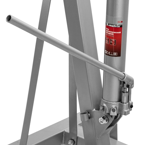 Кран гидравлический, 2 т, H подъема 25-2200 мм, складной (комплект из 2 частей) Matrix по ценам производителя в Уфе с доставкой по всей России