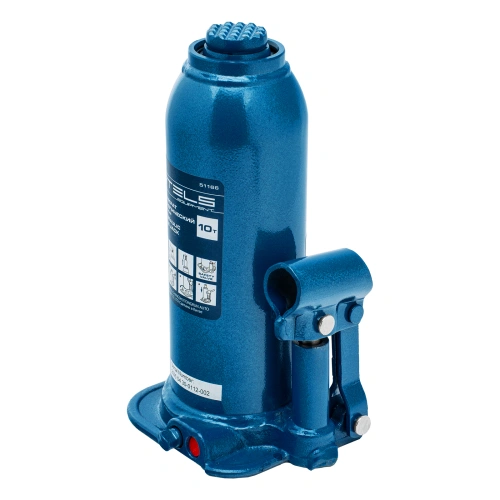 Домкрат гидравлический бутылочный, 10 т, h подъема 222-447 мм Stels по ценам производителя в Уфе с доставкой по всей России