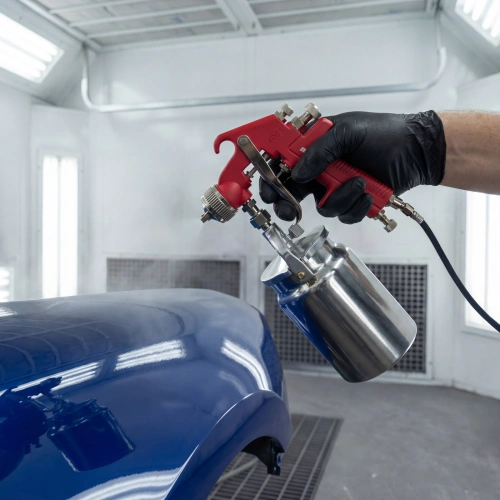 Краскораспылитель HP пневмат. с нижним бачком V= 1 л, сопло диаметром 1.8 мм Matrix по ценам производителя в Уфе с доставкой по всей России