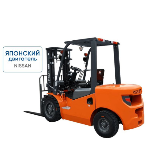 Бензиновый погрузчик CPQD35-RC1K2 с японским двигателем и тремя линиями гидравлики по ценам производителя в Уфе с доставкой по всей России