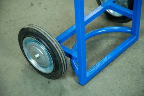 Тележка для пропановых баллонов TOR ПР-1, 1 баллон (литые колеса 250 мм) по ценам производителя в Уфе с доставкой по всей России