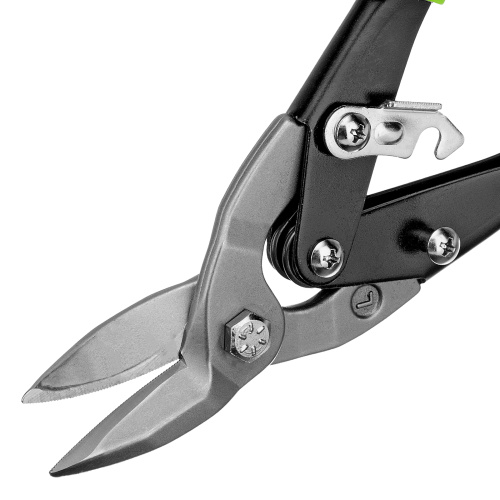 Ножницы по металлу, 250 мм, левый рез, сталь С55, двухкомпонентные рукоятки СИБРТЕХ по ценам производителя в Уфе с доставкой по всей России