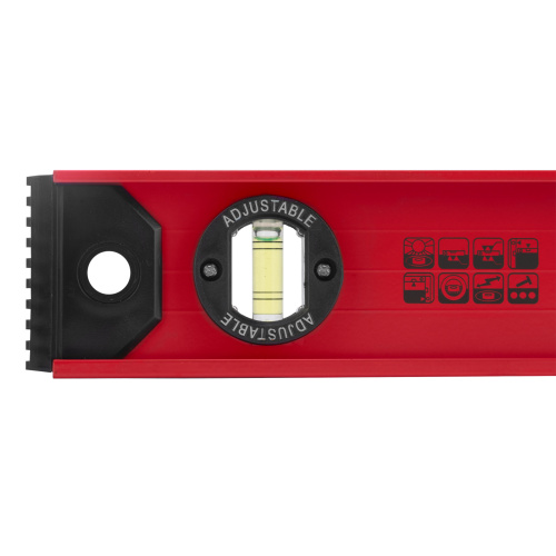 Уровень алюминиевый "Рельс", 600 мм, 3 глазка, усиленный Matrix по ценам производителя в Уфе с доставкой по всей России