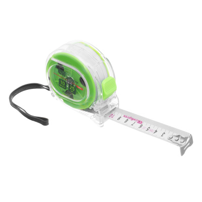 Рулетка Кварц,прозрачный корпус,амортизатор,10 м х 25 мм Сибртех по ценам производителя в Уфе с доставкой по всей России