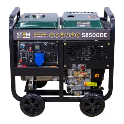 Генератор дизельный STEM Techno S8500DE (8,5кВт, электростартер, дисплей, подогрев, АВР) по ценам производителя в Уфе с доставкой по всей России
