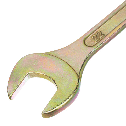 Набор ключей рожковых 6-22 мм, 8 шт, желтый цинк Сибртех по ценам производителя в Уфе с доставкой по всей России