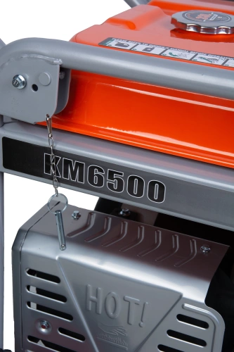 Генератор бензиновый 5,0 кВт 220В 27 л с электростартером и колесами TOR KM6500H по ценам производителя в Уфе с доставкой по всей России