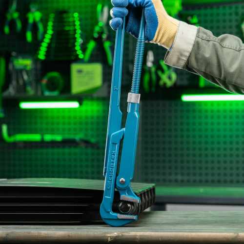 Ключ трубный рычажный №4, 3", литой, тип "L" Сибртех по ценам производителя в Уфе с доставкой по всей России