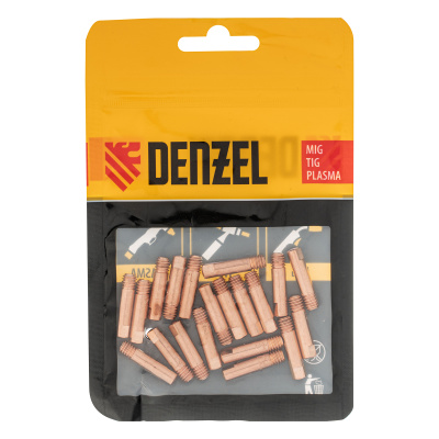 Токосъемный наконечник под проволоку 1,2 мм, М5х24, E-CU, 20 шт для MIG горелки тип 15 Denzel по ценам производителя в Уфе с доставкой по всей России
