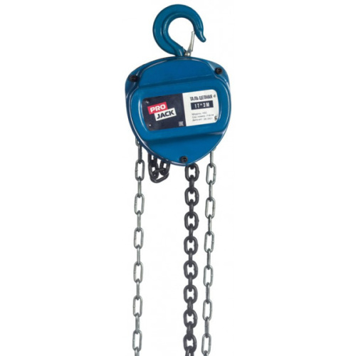 Таль ручная цепная 1 т - 3 м HSC PROJACK по ценам производителя в Уфе с доставкой по всей России