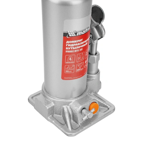 Домкрат гидравлический бутылочный, 4 т, h подъема 194-372 мм, в пластиковом кейсе Matrix по ценам производителя в Уфе с доставкой по всей России