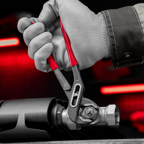 Клещи переставные 180 мм, хром-ванадий, обливные рукоятки Matrix по ценам производителя в Уфе с доставкой по всей России