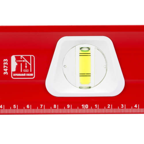 Уровень алюминиевый, магнит, фрезерованный, 3 глазка (1 зеркальный) двухкомпонентные рукоятки, 1000 мм Matrix по ценам производителя в Уфе с доставкой по всей России