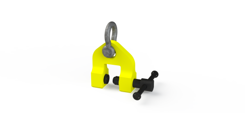 Захват струбцинный вертикальный ZSV (г/п 1,5 т, лист 0-35мм) по ценам производителя в Уфе с доставкой по всей России