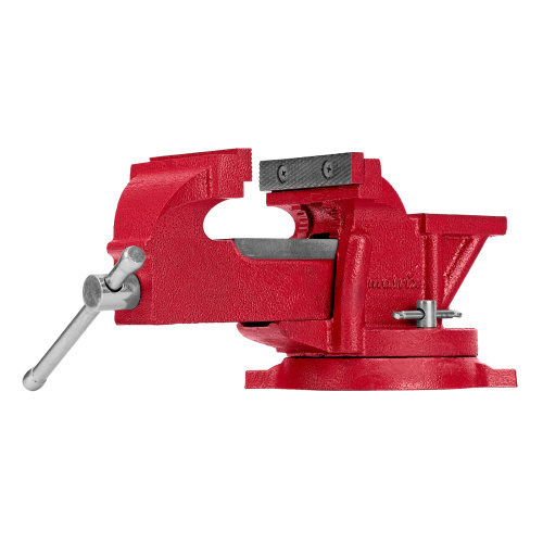 Тиски слесарные, 100 мм, поворотные, с наковальней Matrix по ценам производителя в Уфе с доставкой по всей России