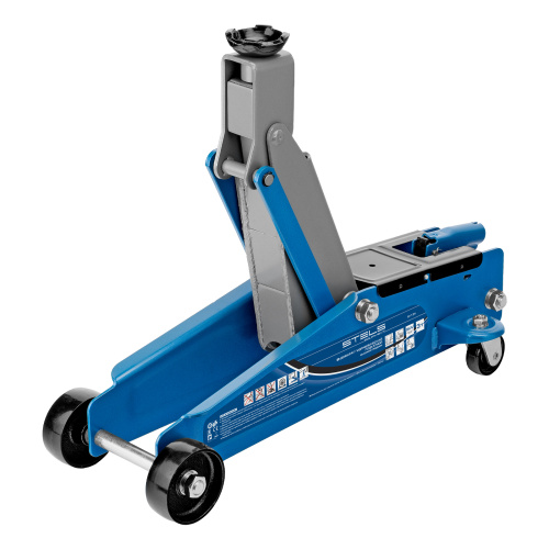 Домкрат гидравлический подкатной, высокий подъем, 3т, SUV, 190-535 мм Stels по ценам производителя в Уфе с доставкой по всей России