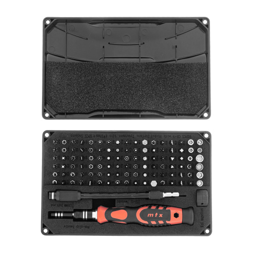 Набор для точных работ 107 в 1, универсальный, сталь CrV MTX по ценам производителя в Уфе с доставкой по всей России