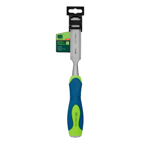 Долото-стамеска, 24 мм, двухкомпонентная рукоятка Сибртех по ценам производителя в Уфе с доставкой по всей России