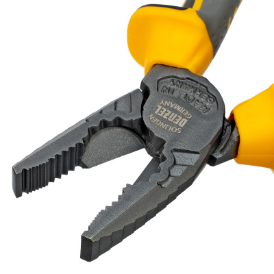 Плоскогубцы комбинированные 180 мм, трехкомпонентные рукоятки Denzel по ценам производителя в Уфе с доставкой по всей России