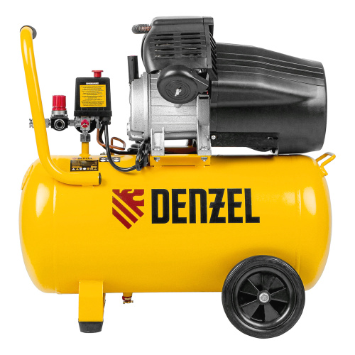Компрессор воздушный DCV2200/50, прямой привод, 2.2 кВт, 50 литров, 380 л/мин Denzel по ценам производителя в Уфе с доставкой по всей России