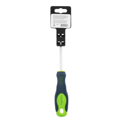 Отвертка, PZ2 х 100 мм, CrV, двухкомпонентная рукоятка Сибртех по ценам производителя в Уфе с доставкой по всей России