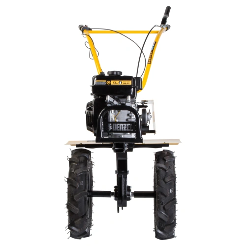 Мотоблок DPT-470, 7 л.с, ременное сцепление, ширина 85 см, глубина 35 см, фрез 3 х 4, ШОМ, передачи 3В/1Н Denzel по ценам производителя в Уфе с доставкой по всей России