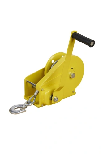 Лебедка ручная барабанная  с тросом 1350кг  10м стальной корпус TOR BHW купить в Москве с доставкой по всей России | ProtosMarket.ru