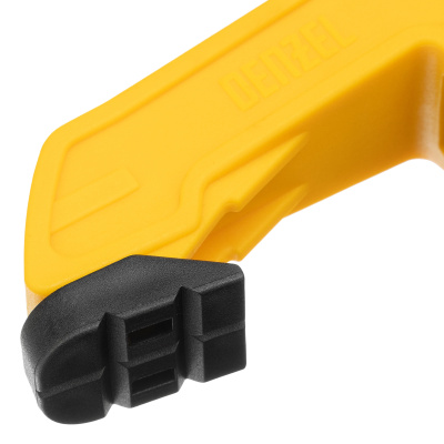 Струбцина клещеобразная, усиленная 50 х 35 мм, двухкомпонентные рукоятки Denzel по ценам производителя в Уфе с доставкой по всей России