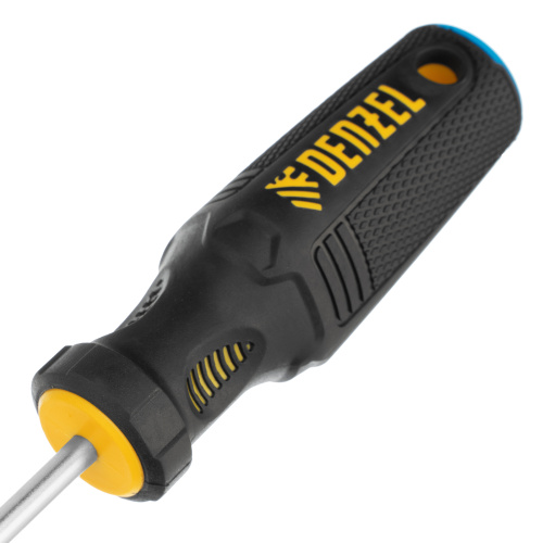 Отвертка SL5x75 мм, CrV, трехкомпонентная рукоятка Denzel по ценам производителя в Уфе с доставкой по всей России