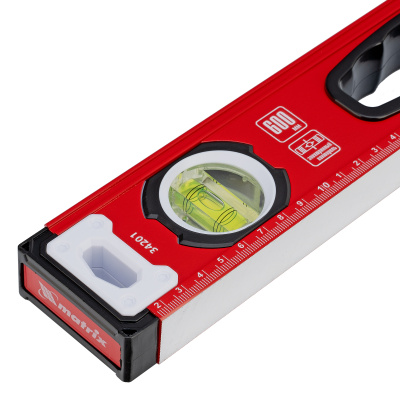 Уровень алюминиевый, фрезерованный, 3 глазка, рукоятки, 600 мм Matrix по ценам производителя в Уфе с доставкой по всей России