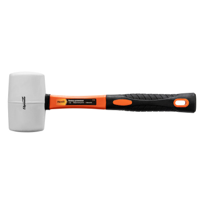 Киянка резиновая, 680 г, белая резина, фибергласовая рукоятка Sparta по ценам производителя в Уфе с доставкой по всей России