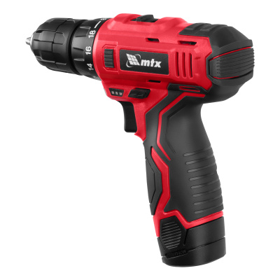 Дрель-шуруповерт аккумуляторная MCDL-12-02P, Li-Ion, 12 В, 2 акк. MTX по ценам производителя в Уфе с доставкой по всей России