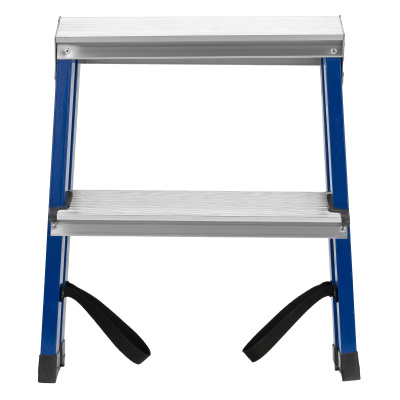 Стремянка двусторонняя 2 ступени, стальная, Сибртех по ценам производителя в Уфе с доставкой по всей России