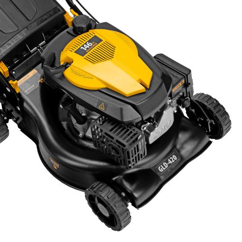 Газонокосилка бензиновая GLD-420, 146 см3, ширина 42 см, 40 л Denzel по ценам производителя в Уфе с доставкой по всей России
