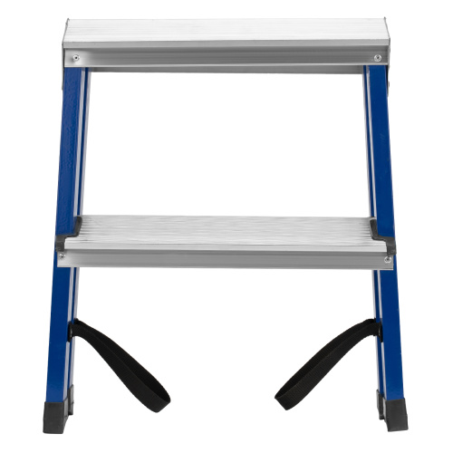 Стремянка двусторонняя 2 ступени, стальная, Сибртех по ценам производителя в Уфе с доставкой по всей России