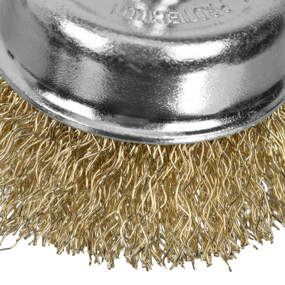 Набор щеток для дрели, 3 шт, 1 плоская, 65 мм, 50 мм "чашка", ручная металлическая Matrix по ценам производителя в Уфе с доставкой по всей России