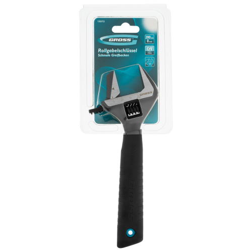 Ключ разводной, переставная губка, 200 мм, CRV GROSS по ценам производителя в Уфе с доставкой по всей России