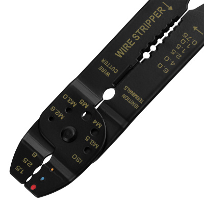 Щипцы, 210 мм, для зачистки электропроводов и обжима контактных кле мм, 1.5-6.5 мм Sparta по ценам производителя в Уфе с доставкой по всей России