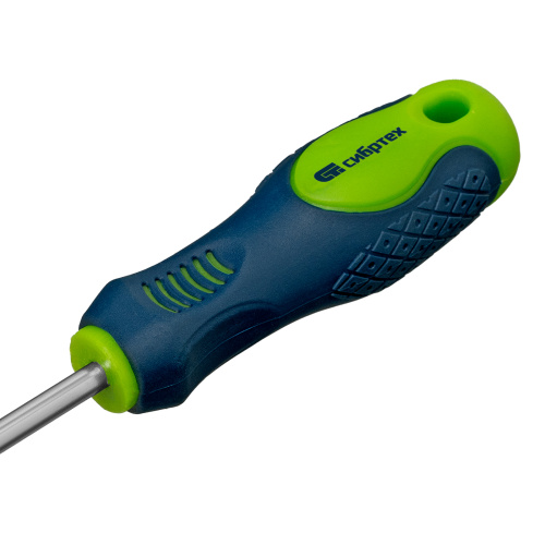 Отвертка, PH2 х 200 мм, CrV, двухкомпонентная рукоятка Сибртех по ценам производителя в Уфе с доставкой по всей России