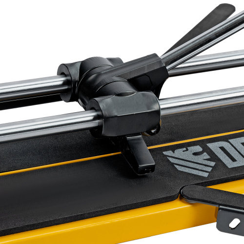 Плиткорез 600х14мм, цельнометал. напр., каретка на подш., стальная станина, рукоятка-пенал Denzel по ценам производителя в Уфе с доставкой по всей России